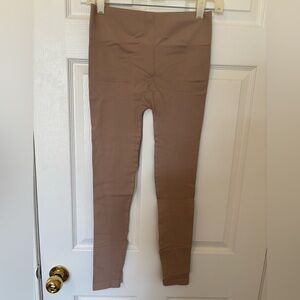 Women’s NikiBiki tan seamless leggings OS